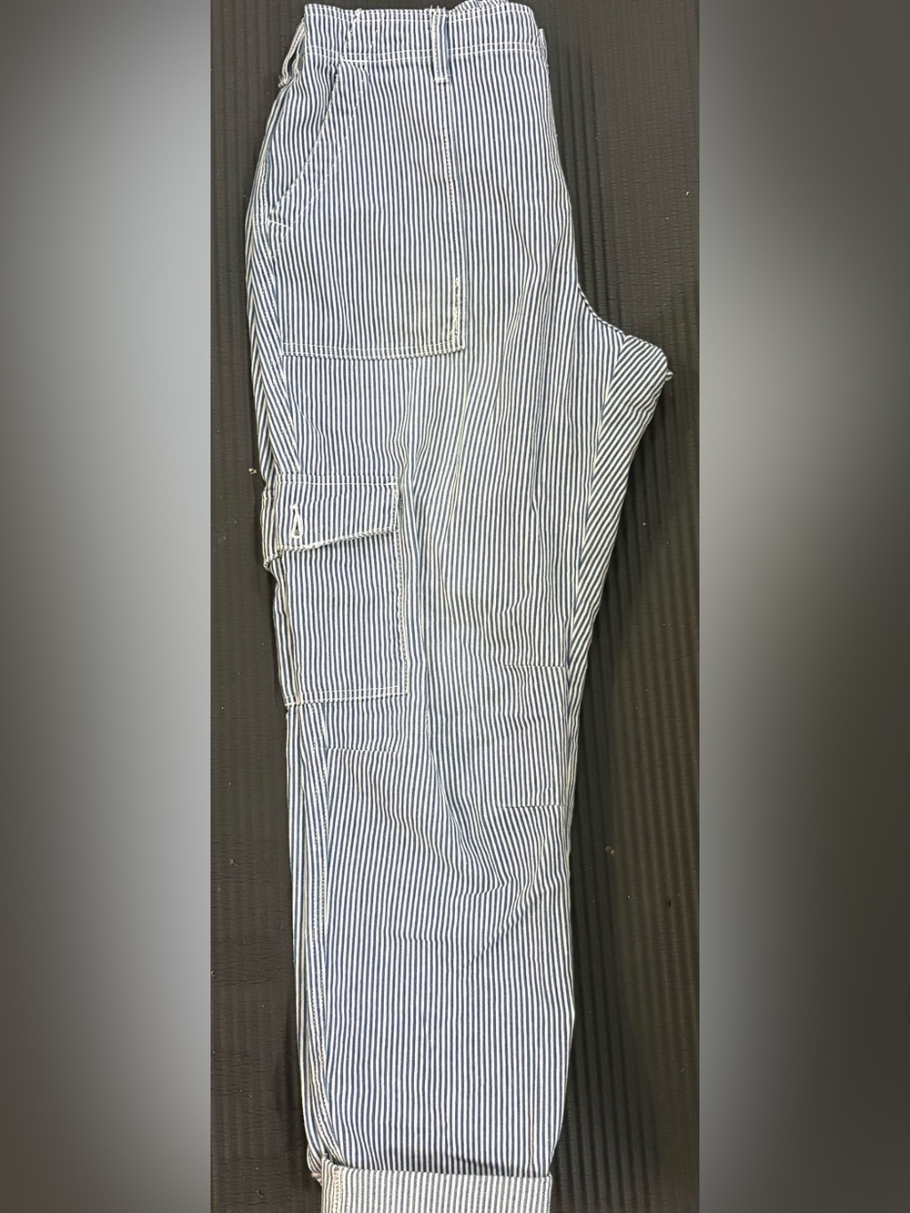Dickies lightweight striped work pants